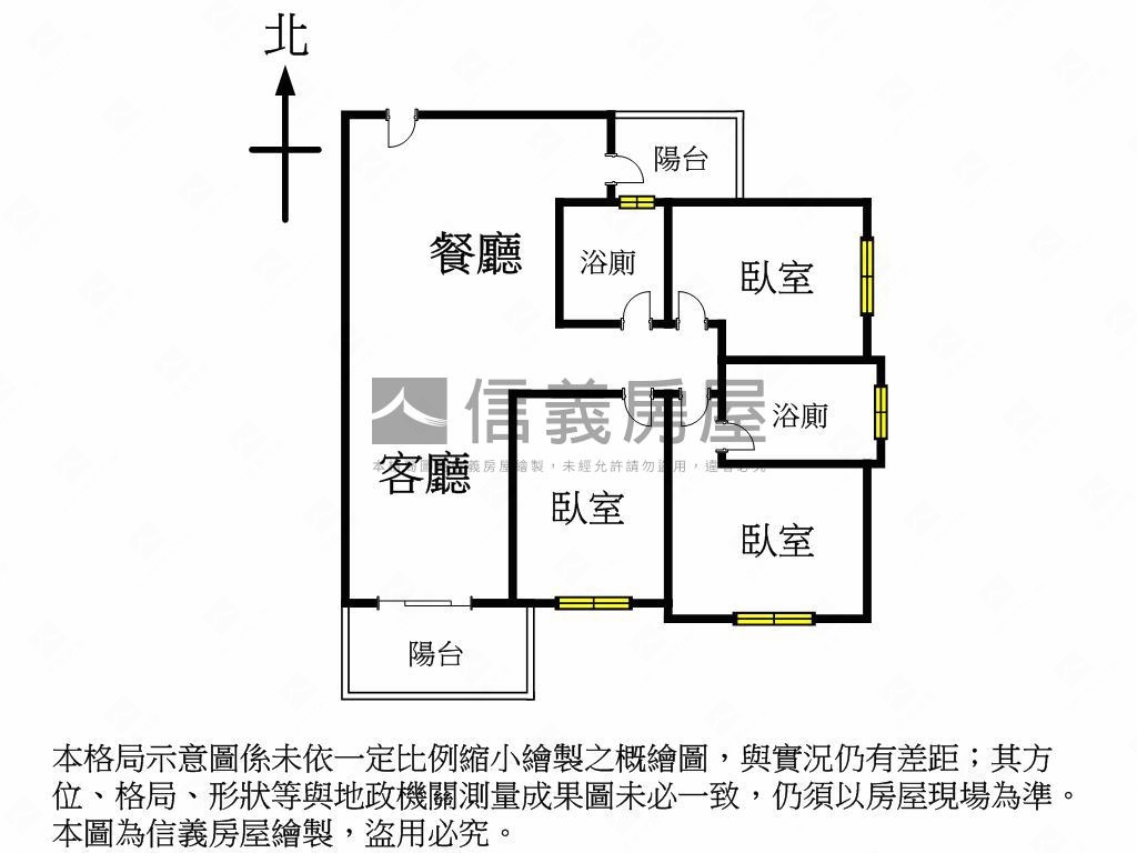 夯二月埕全新首購低總三房房屋室內格局與周邊環境