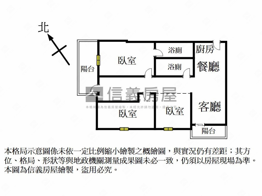 【巷梧桐】Ａ６三房平車Ｃ房屋室內格局與周邊環境