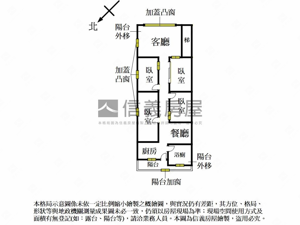 【邊間採光２樓】近萬大線房屋室內格局與周邊環境