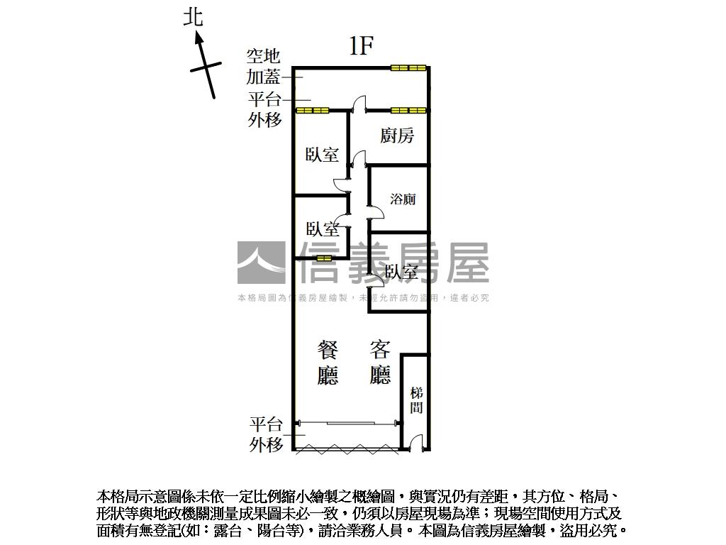 近永安市場捷運站靜巷１樓房屋室內格局與周邊環境