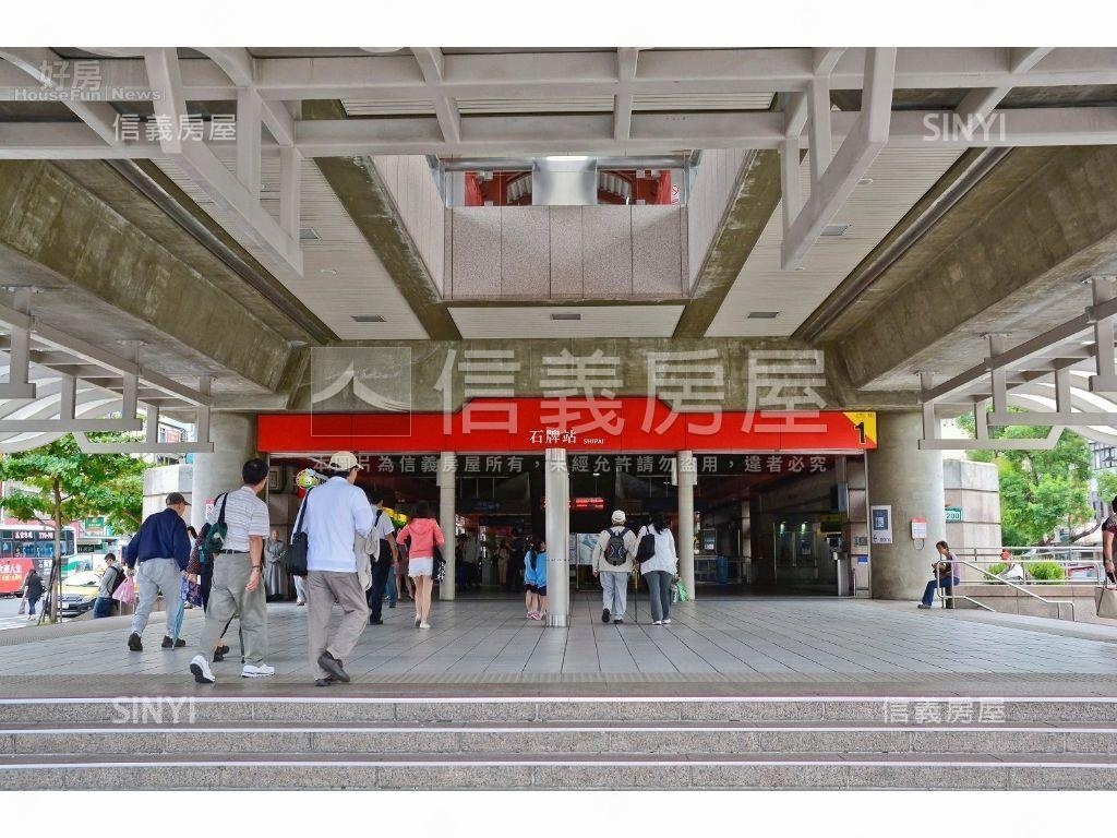 【新接】石牌站近公園２樓房屋室內格局與周邊環境