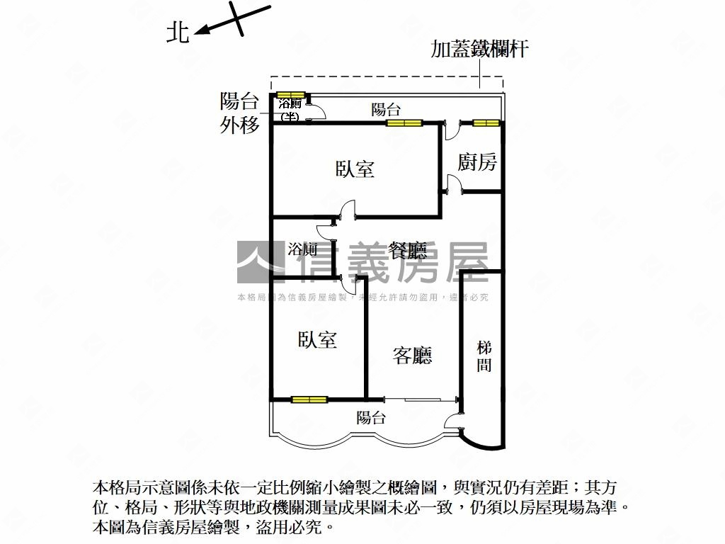 ［捷運］興隆黃金３樓美屋房屋室內格局與周邊環境