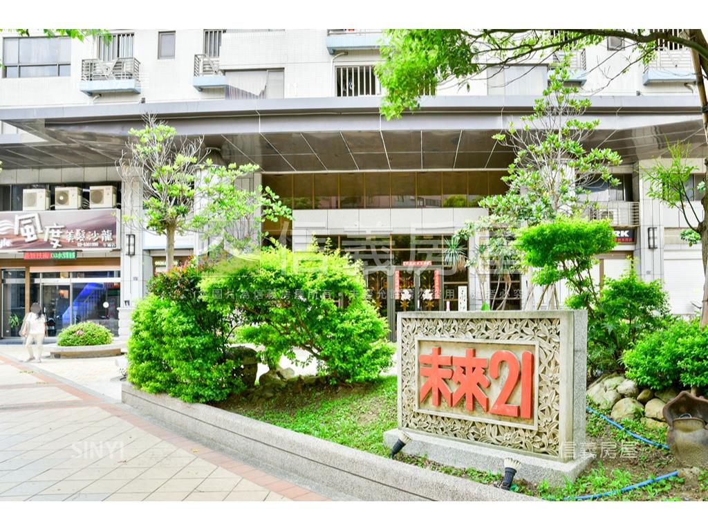 未來１房１聽平面車位房屋室內格局與周邊環境