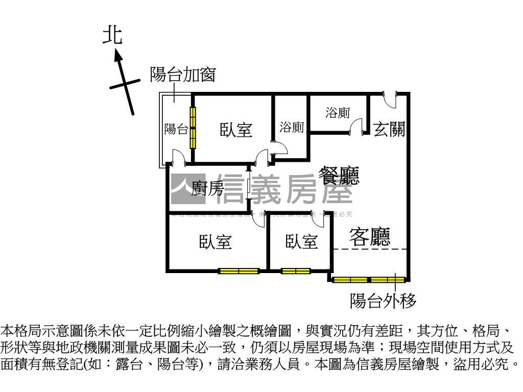 美！文心園邸三房平面車位房屋室內格局與周邊環境