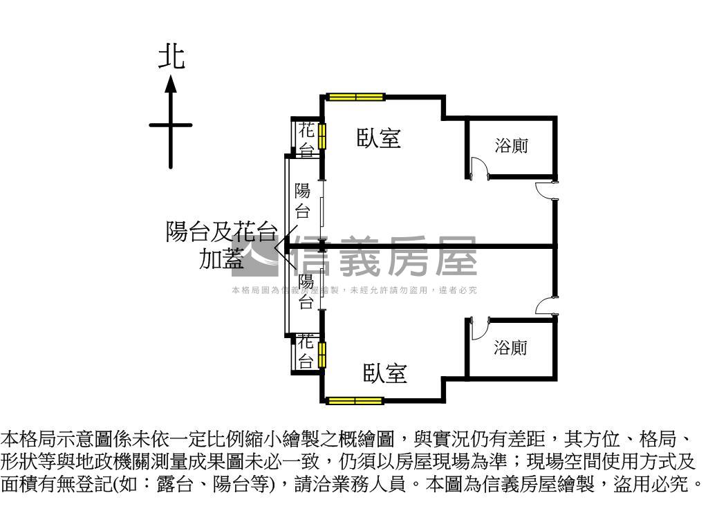 近科博館兩房兩衛出租聖品房屋室內格局與周邊環境