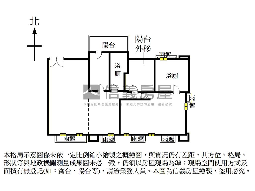 博物館朝南美景房屋室內格局與周邊環境