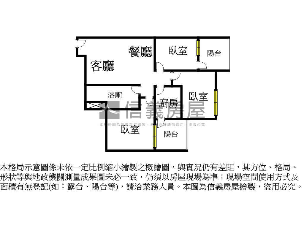 都廳大院Ｆ棟高樓三房車位房屋室內格局與周邊環境