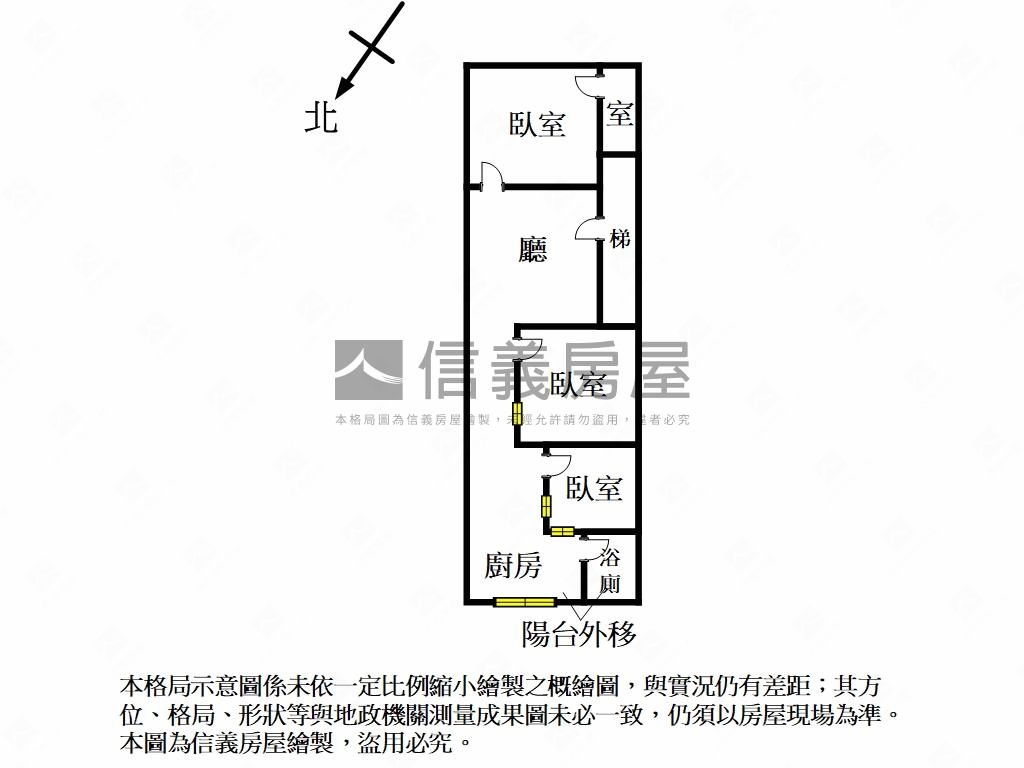 龍興二樓房屋室內格局與周邊環境