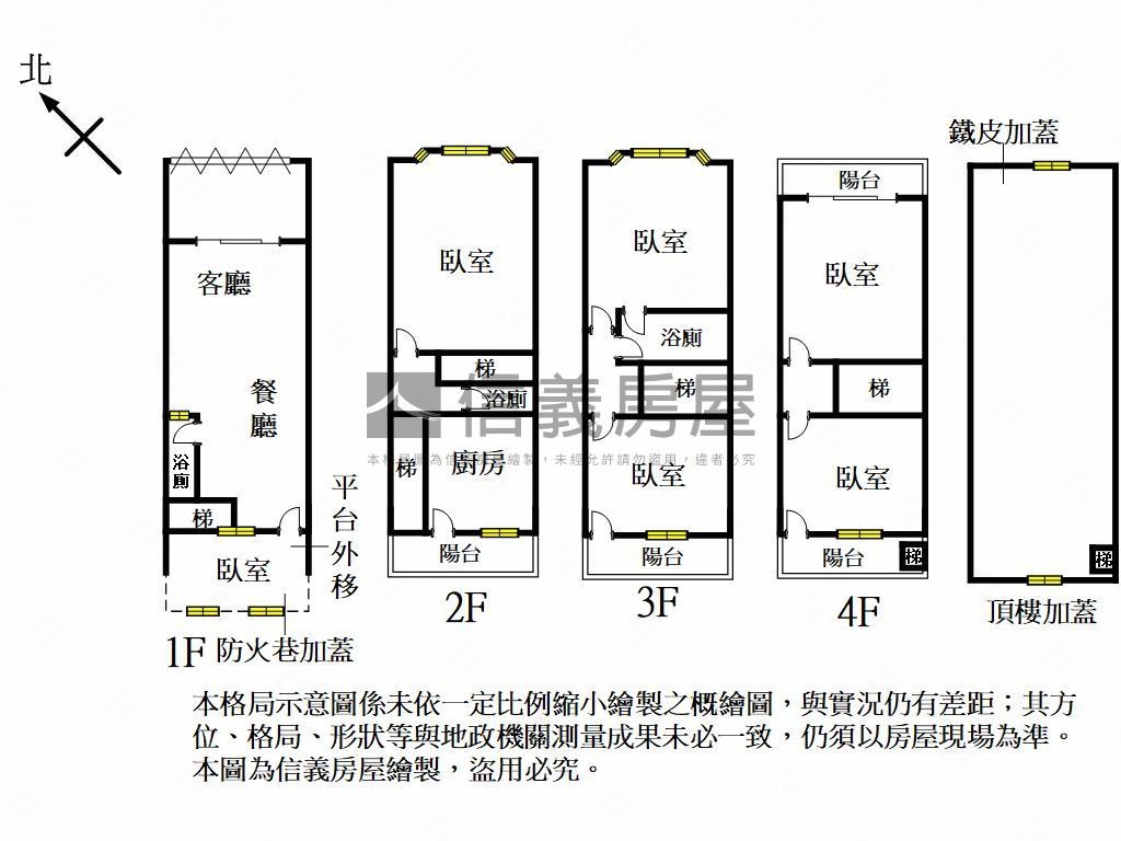 臨學區旁面寬店住房屋室內格局與周邊環境