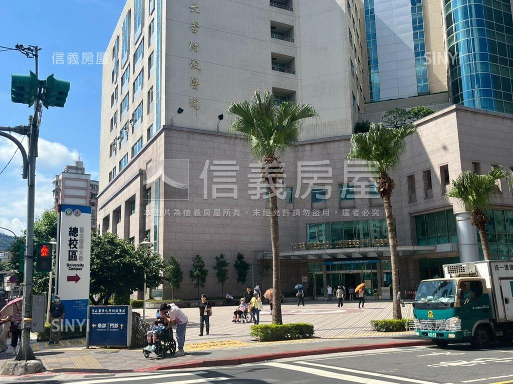 光影透亮北醫靜巷稀有電梯房屋室內格局與周邊環境