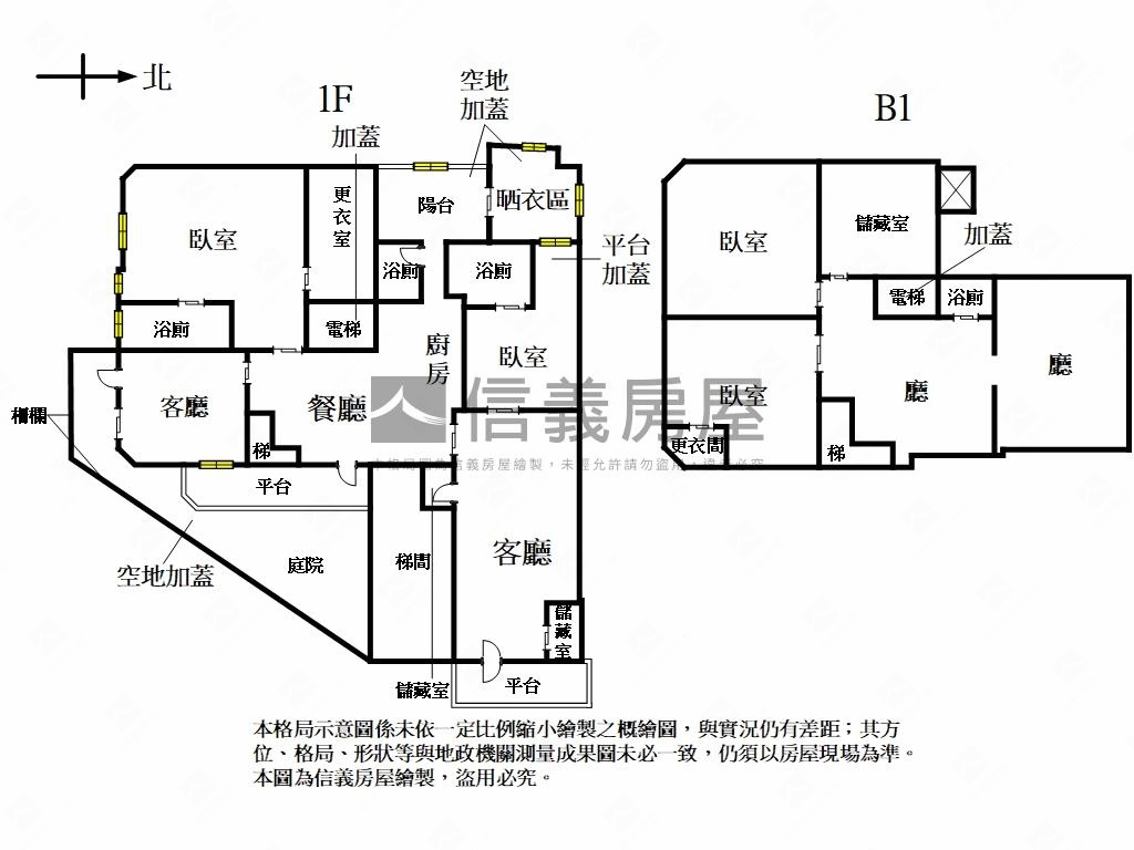 天和公園旁綠景大庭院房屋室內格局與周邊環境