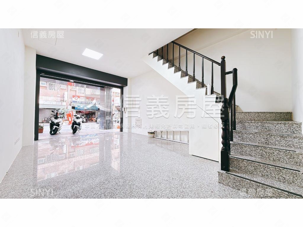 水湳屋齡７年角間透天店面房屋室內格局與周邊環境