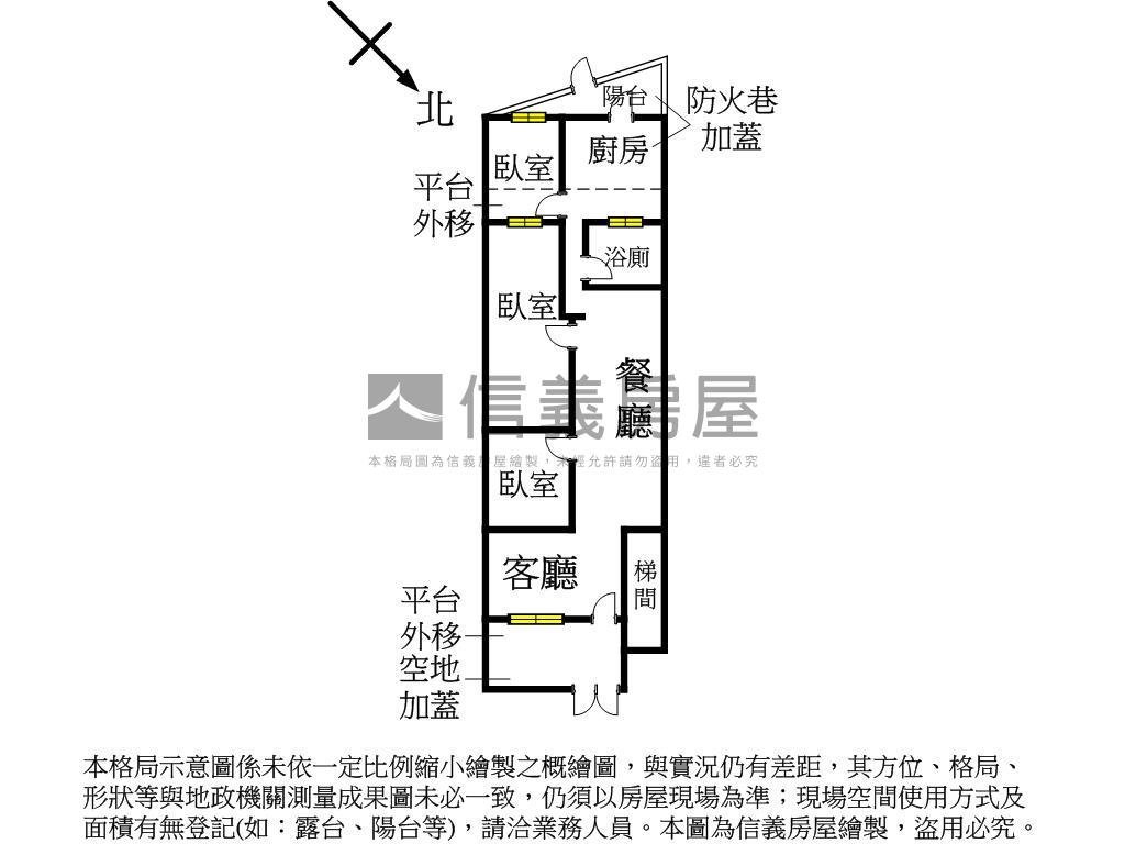 板新捷運旁長安街一樓美寓房屋室內格局與周邊環境