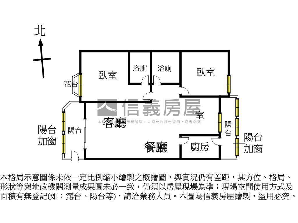 誠售中科視野三房平車房屋室內格局與周邊環境