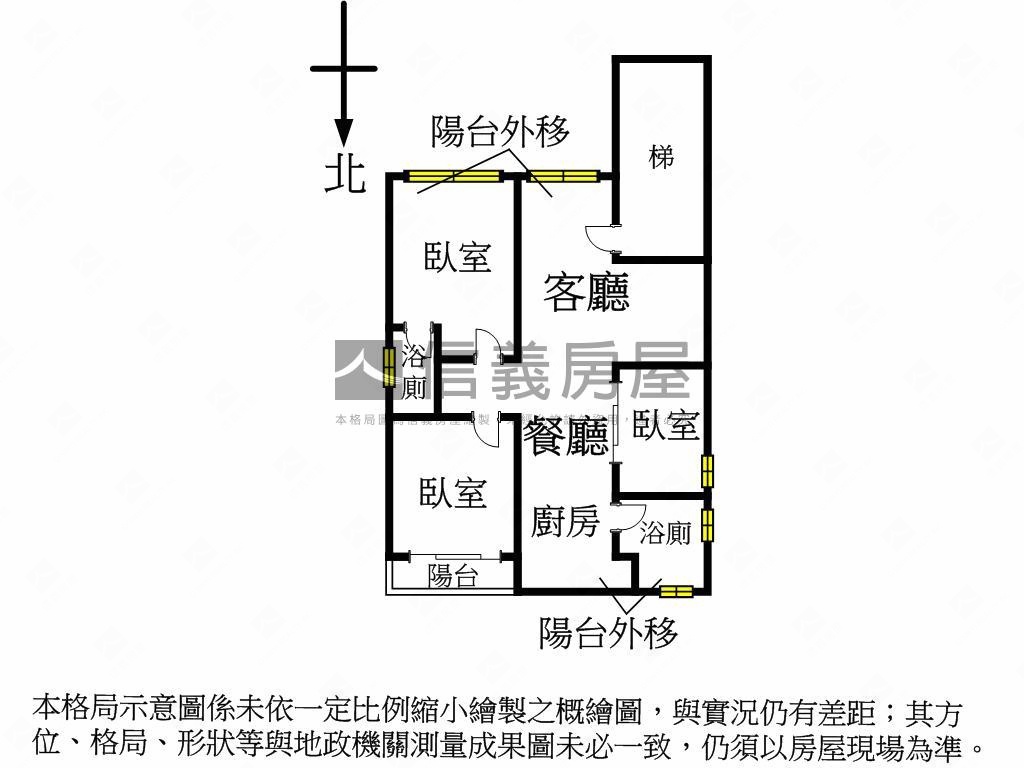 花博圓山捷運明亮美寓房屋室內格局與周邊環境