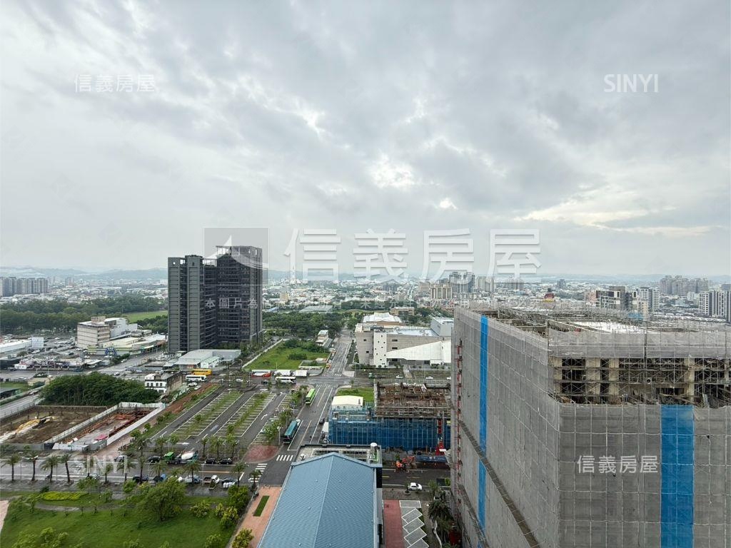 昕建築藝文公園區朝南景觀房屋室內格局與周邊環境