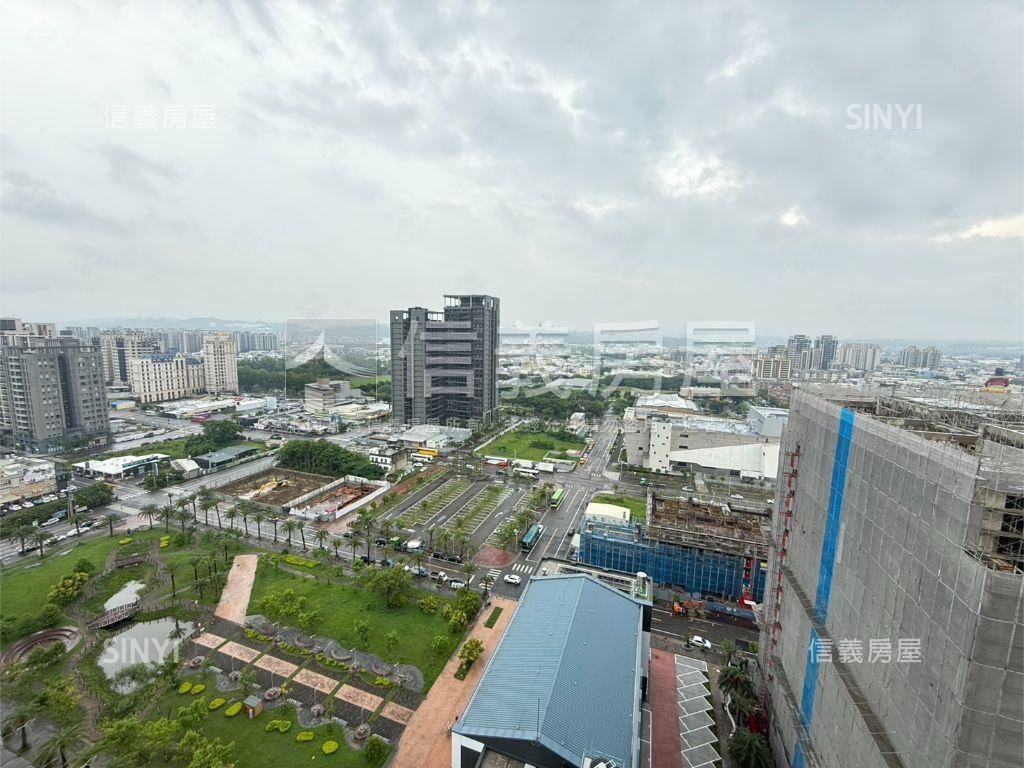 昕建築藝文公園區朝南景觀房屋室內格局與周邊環境