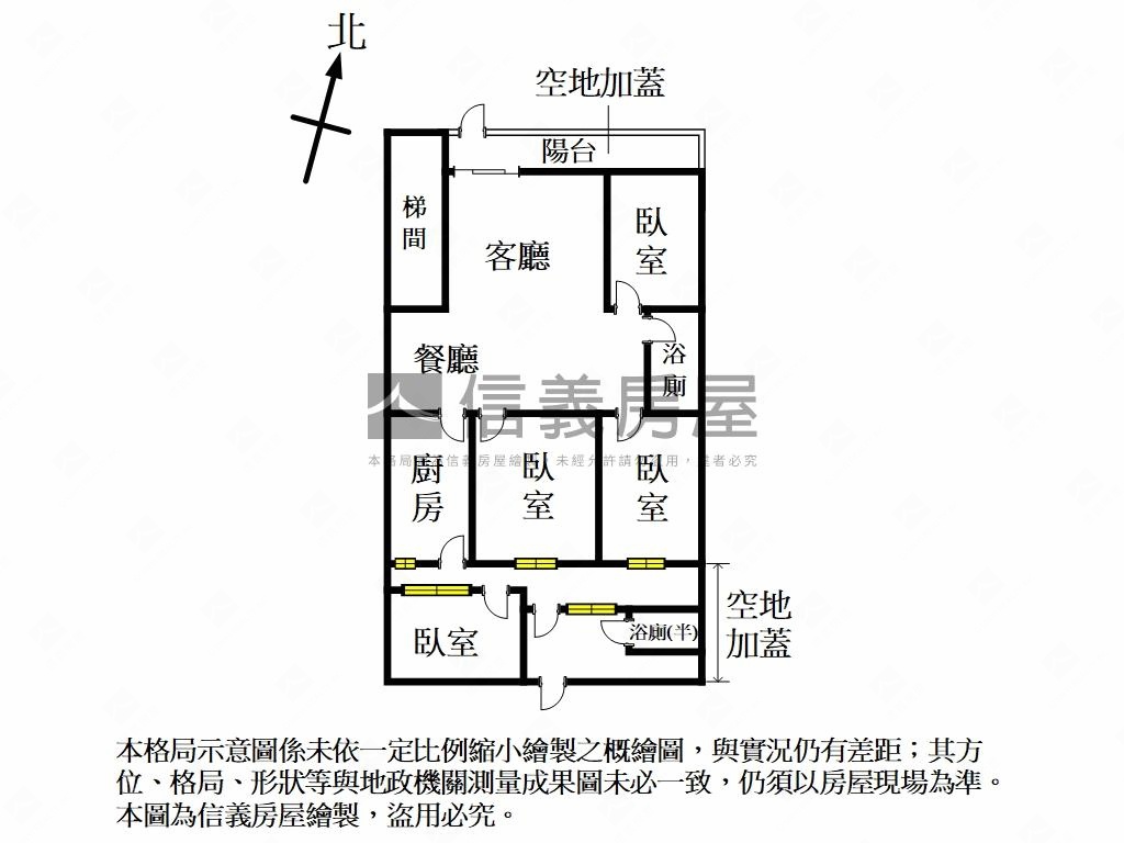 景興國小旁一樓公寓房屋室內格局與周邊環境