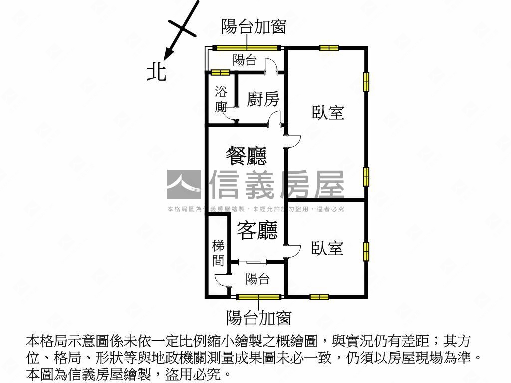 板橋幸福路低樓層公寓房屋室內格局與周邊環境