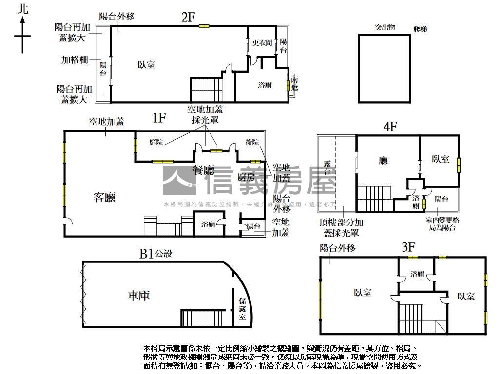 七期惠來公園旁大地坪別墅房屋室內格局與周邊環境