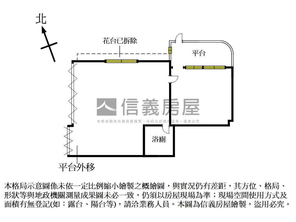 西盛金店面房屋室內格局與周邊環境