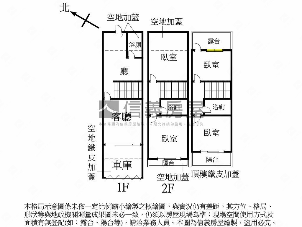 泓運發達宅正街美透房屋室內格局與周邊環境