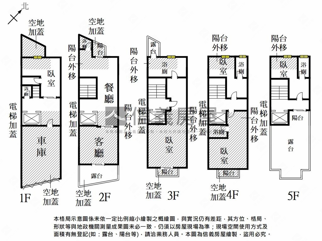 北區大興街全新邊間車墅Ｃ房屋室內格局與周邊環境