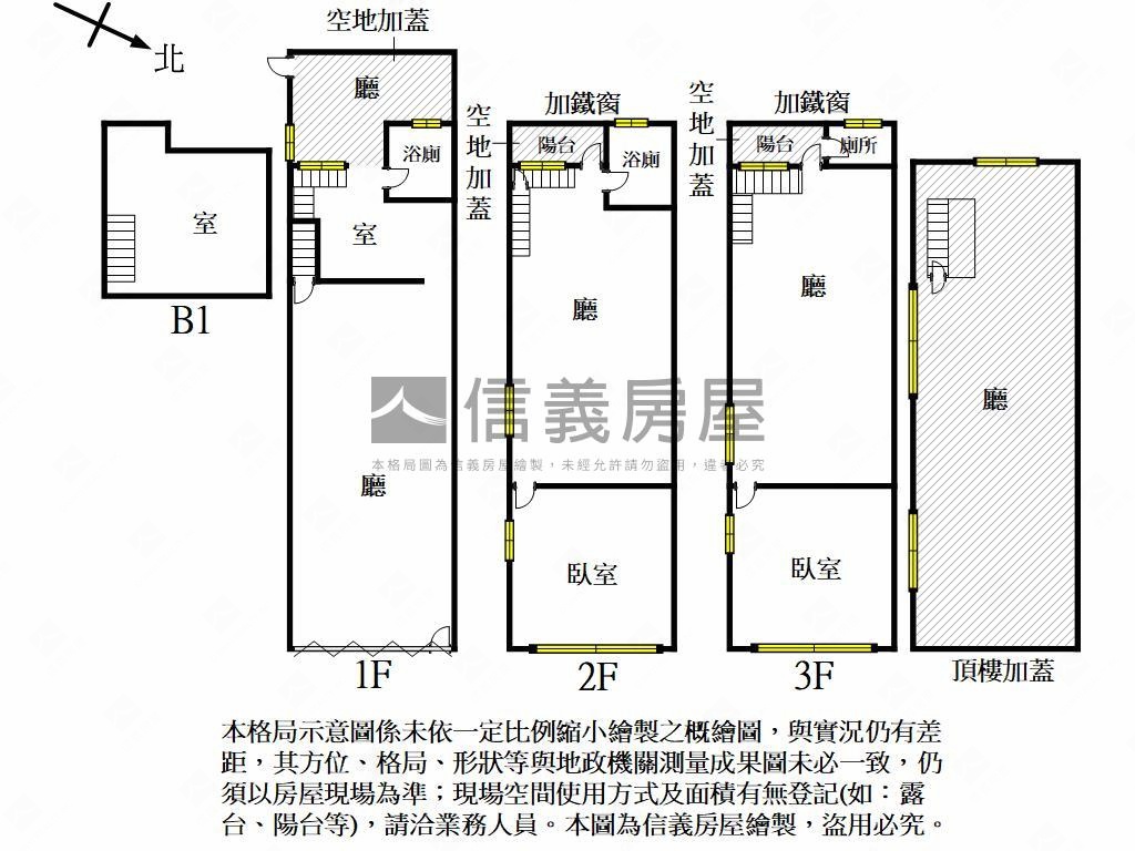 三多商圈光華夜市商五透天房屋室內格局與周邊環境