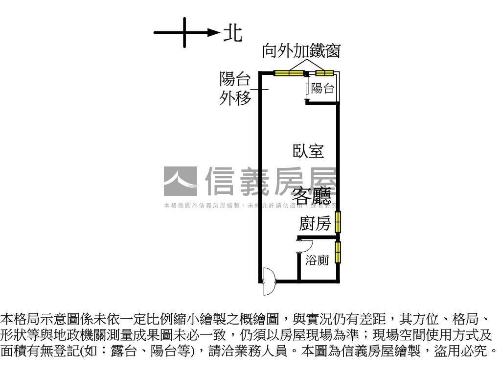 專任★芳鄰採光高樓美套房屋室內格局與周邊環境
