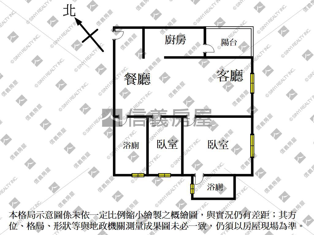 近Ｒ２０捷運高樓兩房房屋室內格局與周邊環境