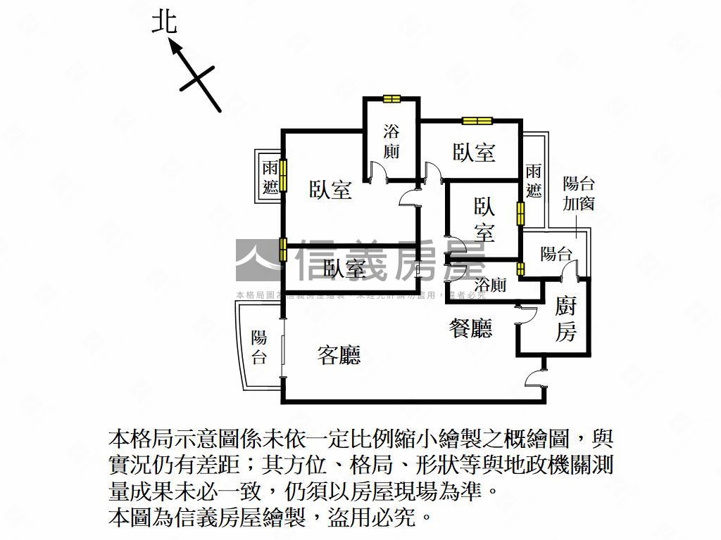 ＡＩ園區高樓四房百萬裝潢房屋室內格局與周邊環境