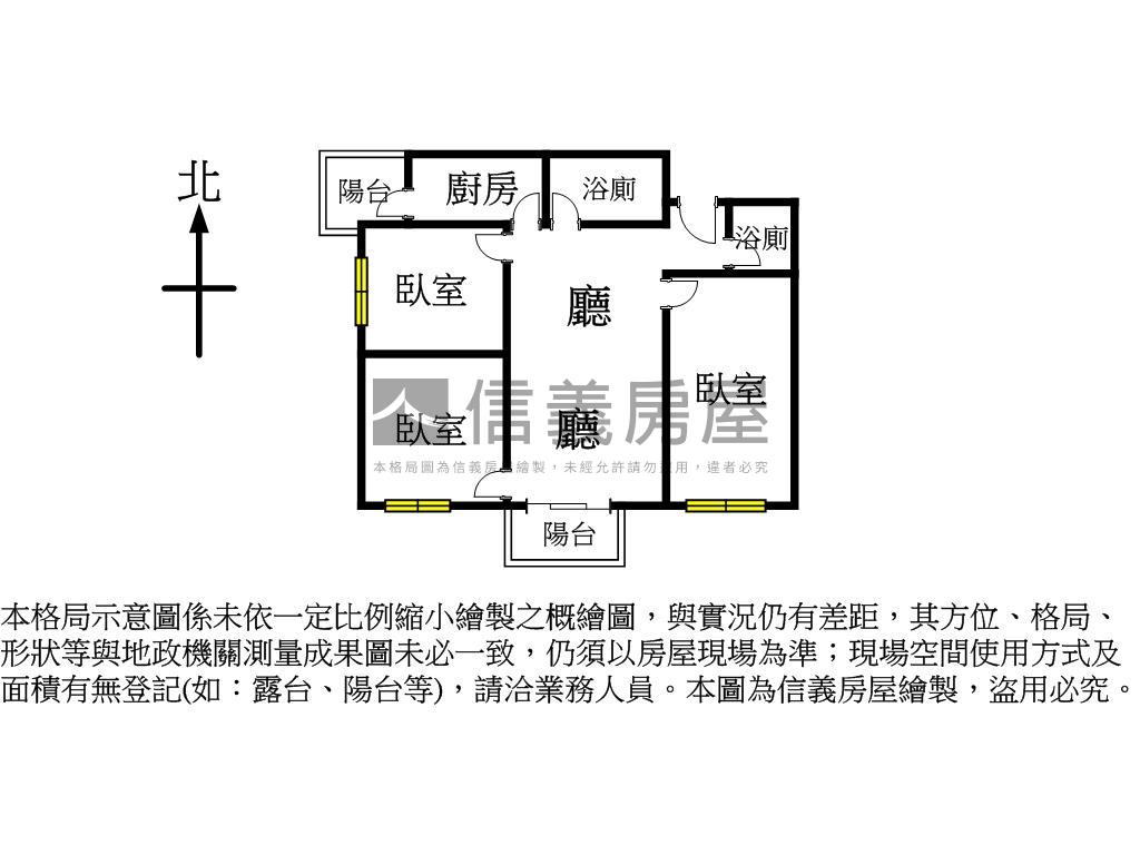 ｜新青安｜豐洲景觀正三房房屋室內格局與周邊環境
