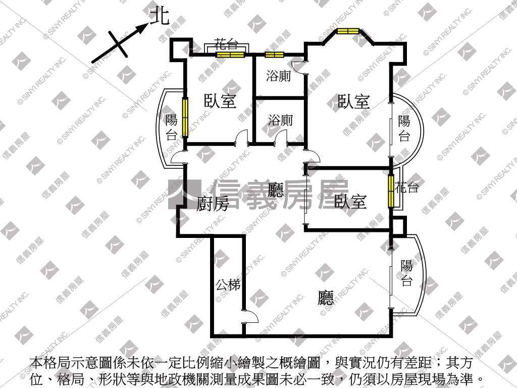 日若山莊景觀三房有車位房屋室內格局與周邊環境