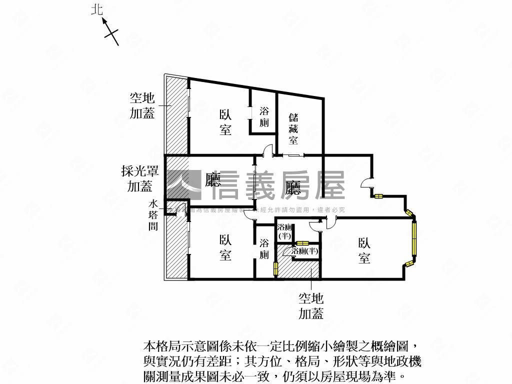 北區｜府城質感一樓寓房屋室內格局與周邊環境