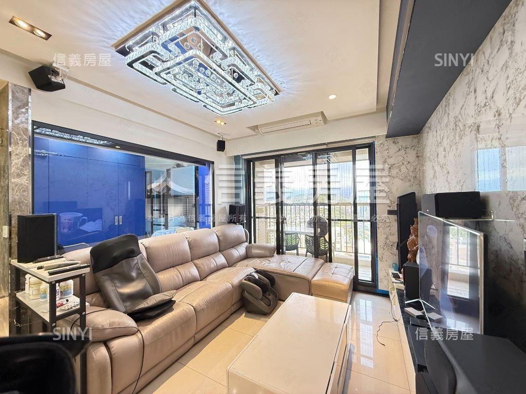 稀有高樓層美景角間三房房屋室內格局與周邊環境