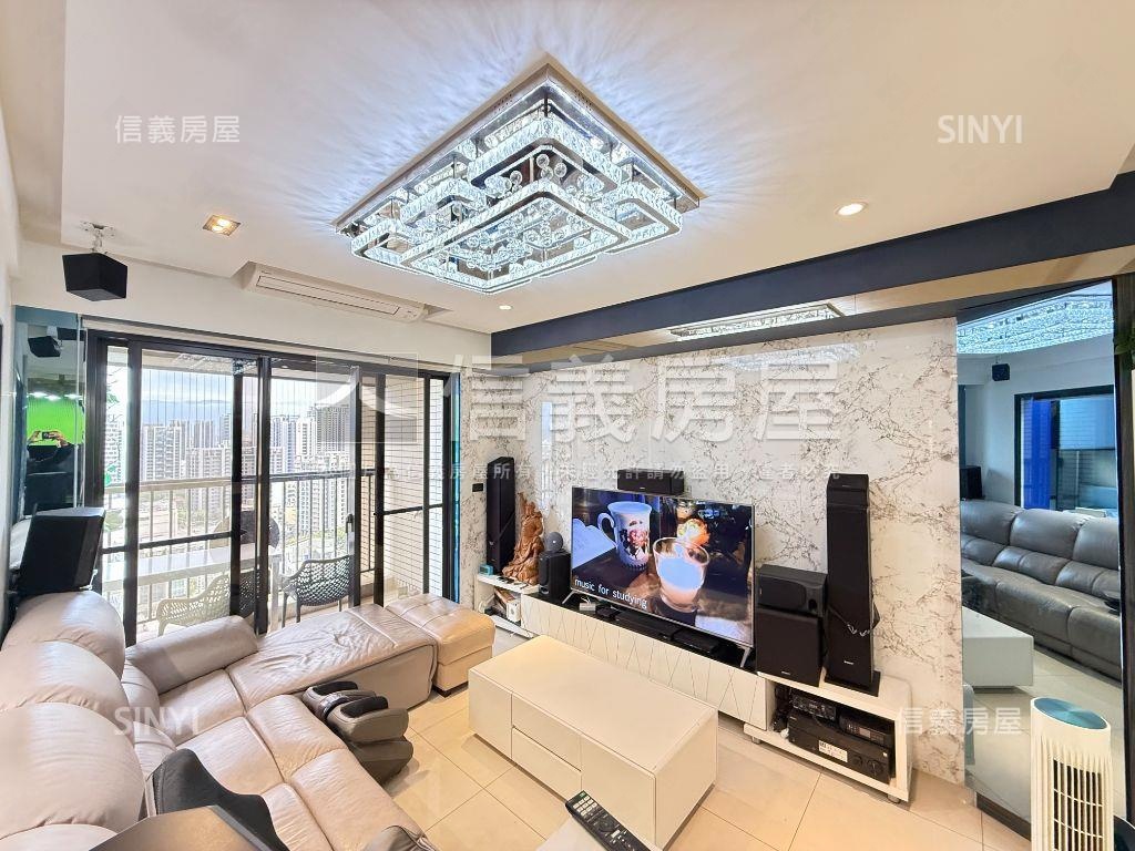 稀有高樓層美景角間三房房屋室內格局與周邊環境