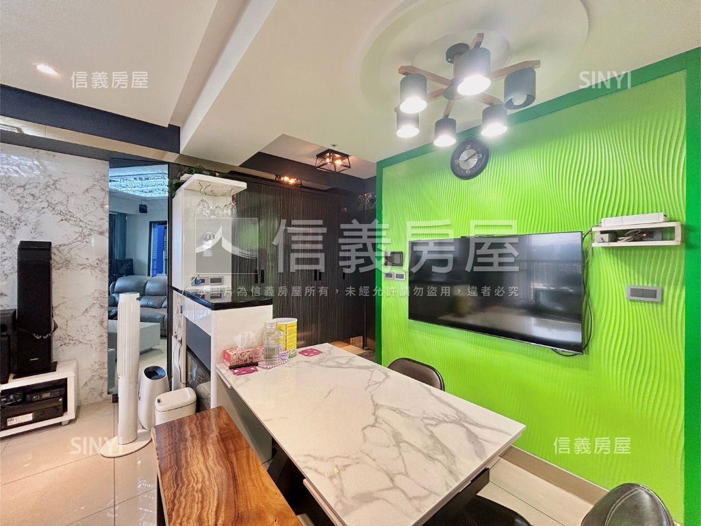 稀有高樓層美景角間三房房屋室內格局與周邊環境