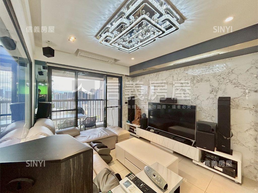 稀有高樓層美景角間三房房屋室內格局與周邊環境