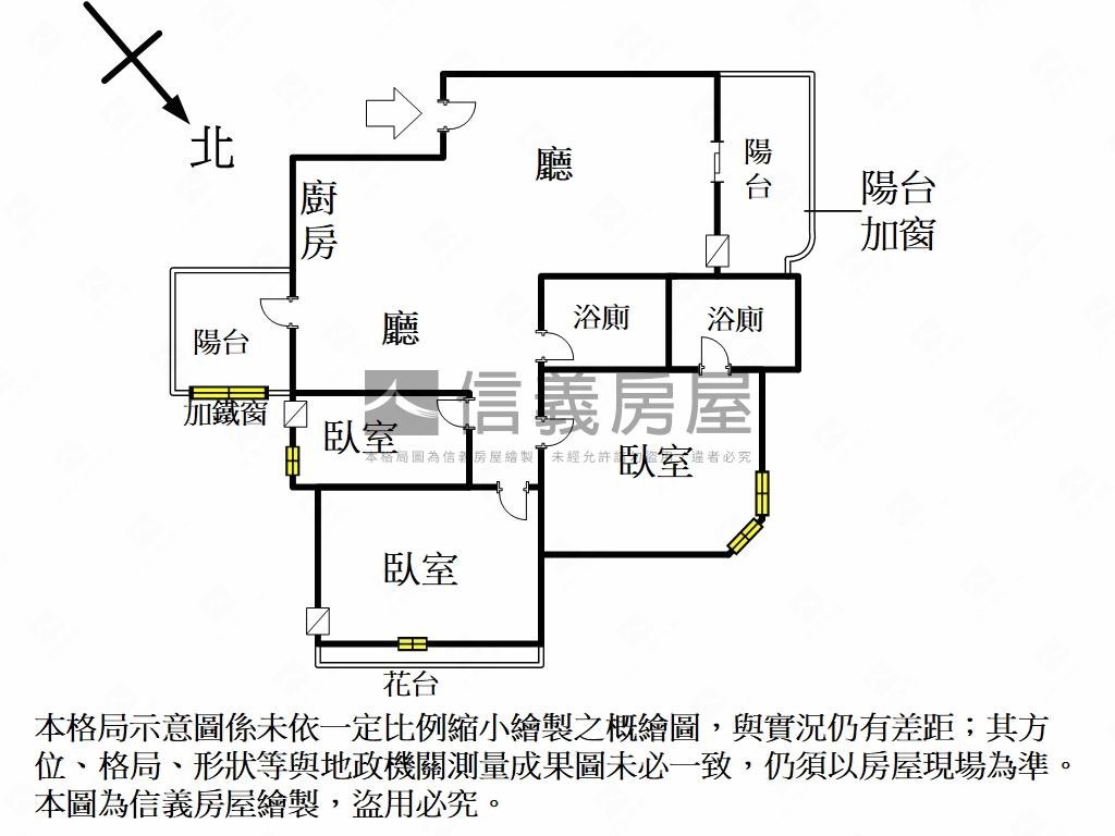文藻精美成家三房平車房屋室內格局與周邊環境