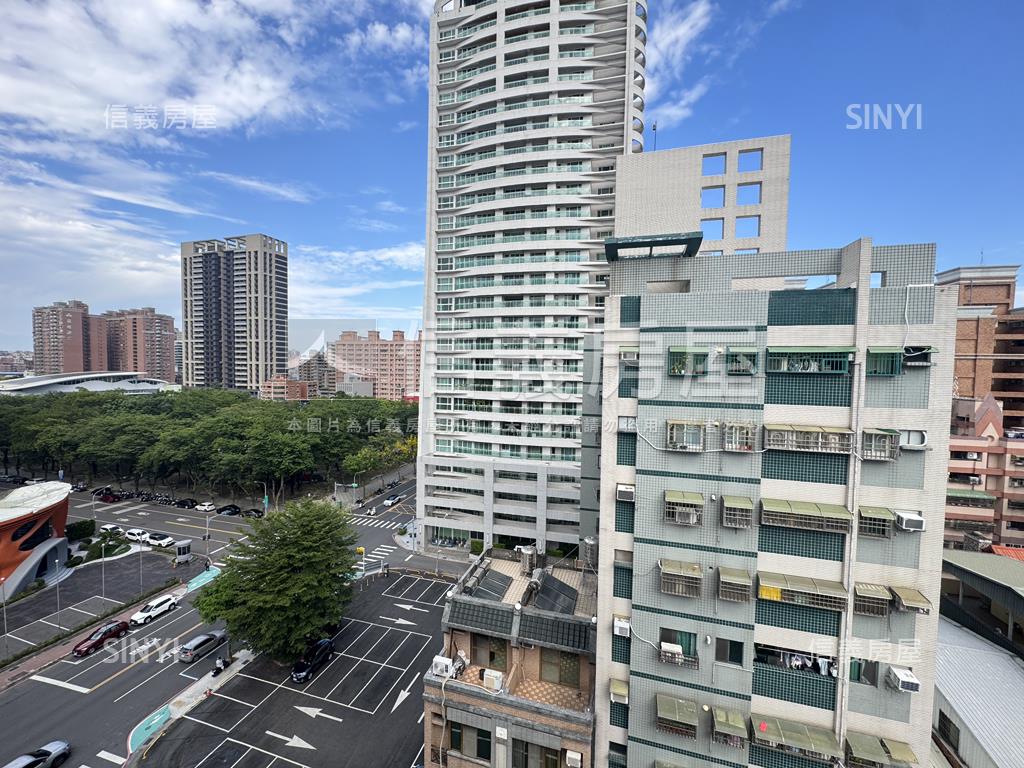 近捷運有陽台看公園小套房房屋室內格局與周邊環境