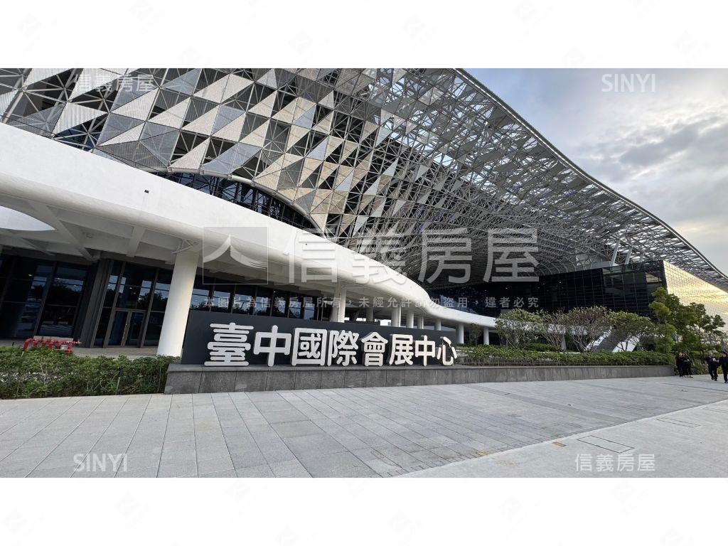 近水湳經貿邊間大地坪Ｃ房屋室內格局與周邊環境