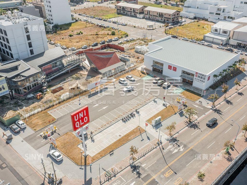 近水湳經貿邊間大地坪Ｃ房屋室內格局與周邊環境