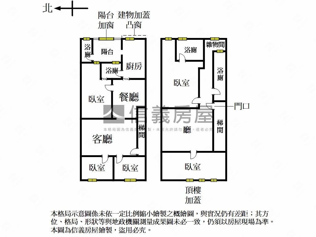 福國頂樓大空間稀有釋出房屋室內格局與周邊環境