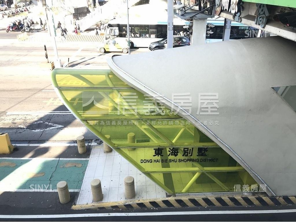 東海夜市角間透天雙店面房屋室內格局與周邊環境