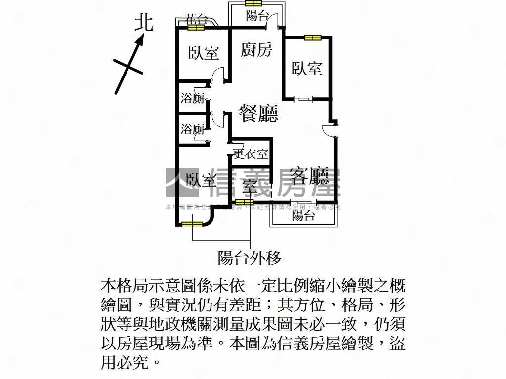 北都新廈三房車位房屋室內格局與周邊環境
