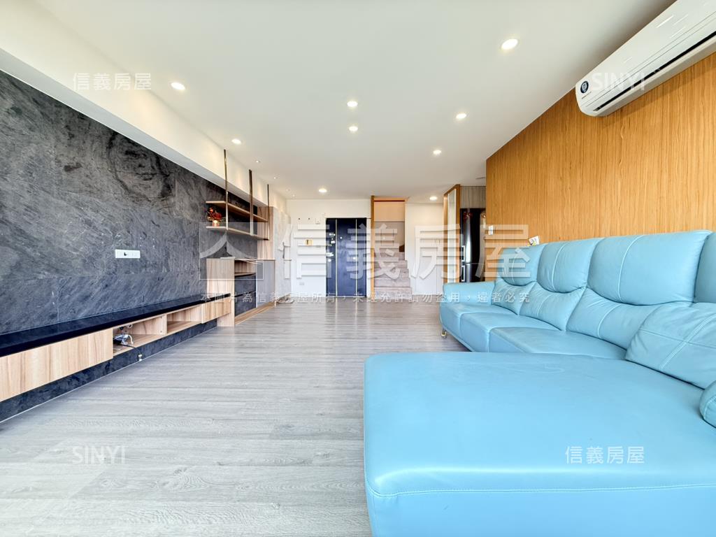 清新薄荷｜柱邊大車位房屋室內格局與周邊環境