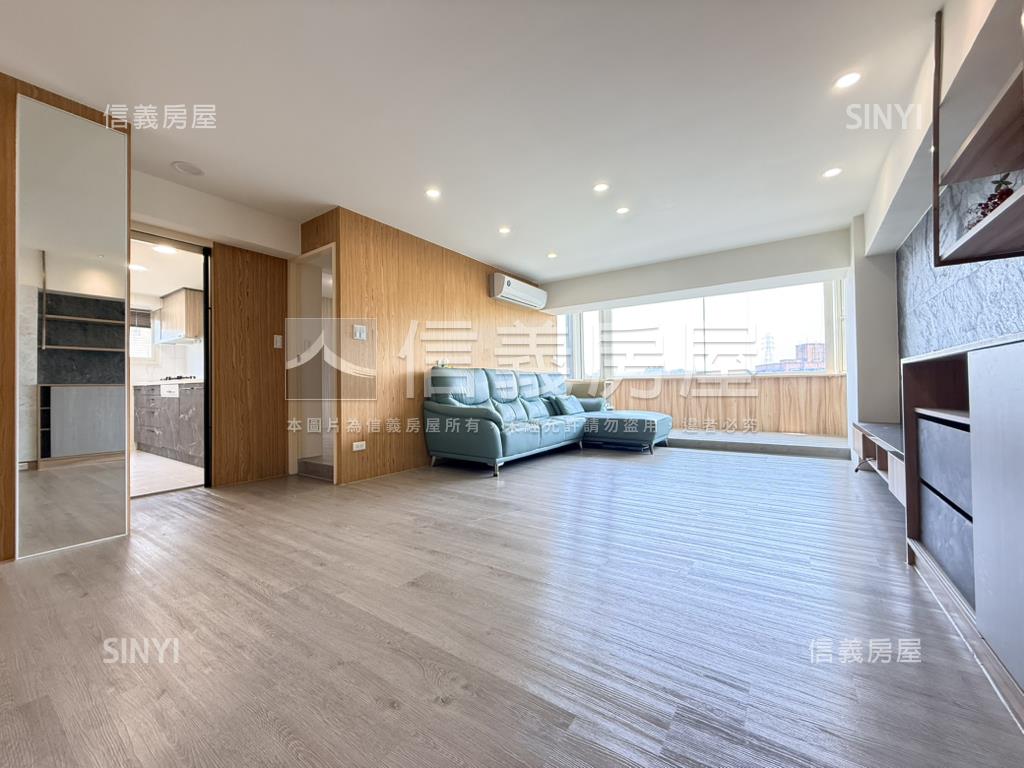 清新薄荷｜柱邊大車位房屋室內格局與周邊環境