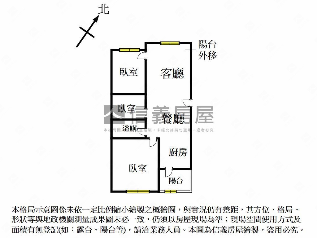 美麗雅典三房平面車位房屋室內格局與周邊環境