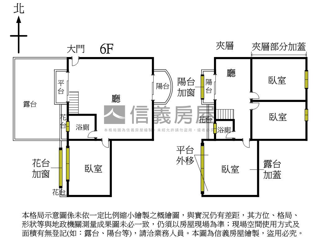 走路到豐樂大四房大露臺！房屋室內格局與周邊環境