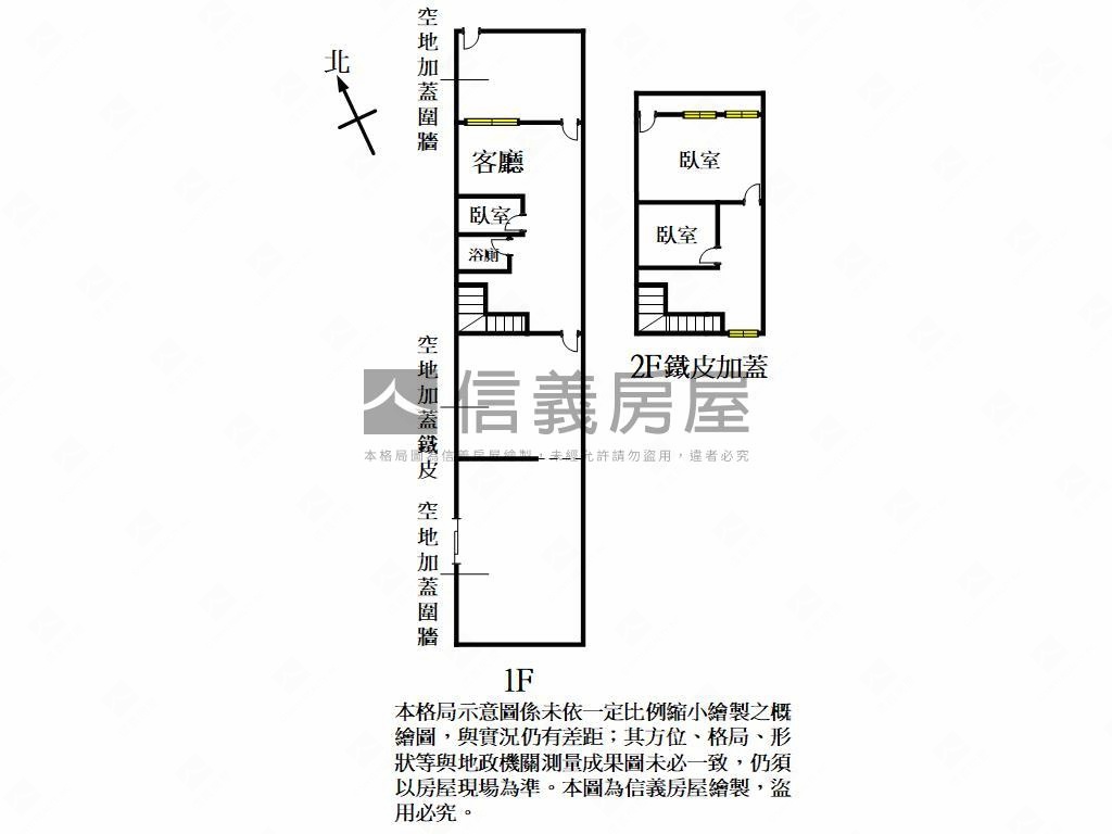 中壢６６．８５坪土地透天房屋室內格局與周邊環境